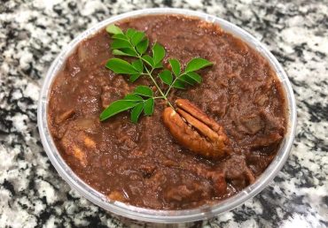 Postre de dátil con nuez (vegano, sin azúcar)