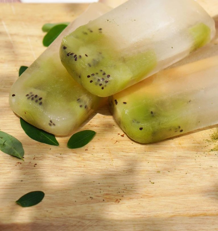 Paleta de Moringa y Kiwi